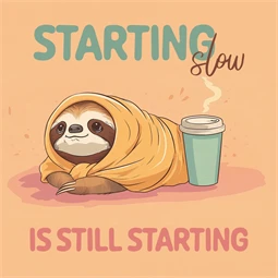 Falinaptár 2027 REAL lemez 300 x 600mm Lazy Sloths