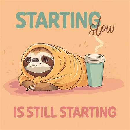Falinaptár 2027 REAL lemez 300 x 600mm Lazy Sloths