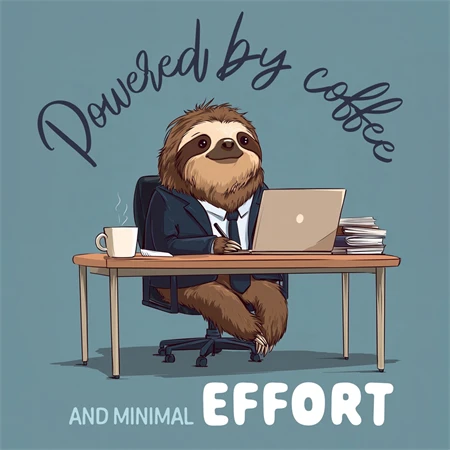 Falinaptár 2027 REAL lemez 300 x 600mm Lazy Sloths