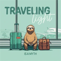 Falinaptár 2027 REAL lemez 300 x 600mm Lazy Sloths