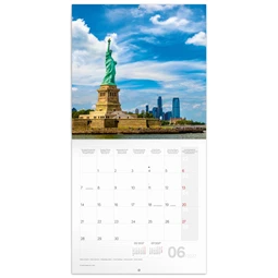 Falinaptár 2027 REAL lemez 300 x 600mm New York