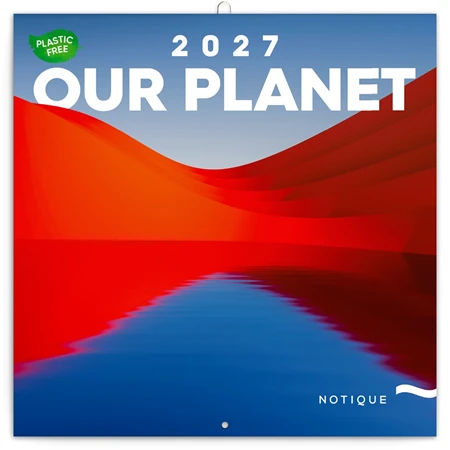 Falinaptár 2027 REAL lemez 300 x 600mm Our Planet