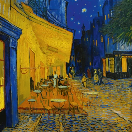 Falinaptár 2027 REAL lemez 300 x 600mm Vincent van Gogh