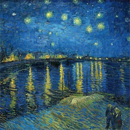 Falinaptár 2027 REAL lemez 300 x 600mm Vincent van Gogh