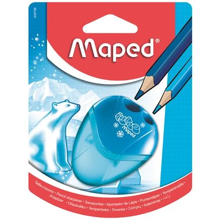 Hegyező 2 lyukú MAPED tartályos I-GLOO vegyes színek bliszteres
