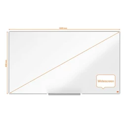 Fehértábla 122 x 69 cm mágneses, alumínium keretes NOBO "Impression Pro" széles képarány