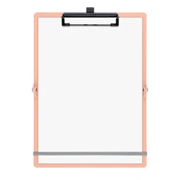 Felírótábla A/4-A/5 SAX barack A5 méretre csukható és A4 méretre nyitható, tolltartó, rugalmas rögzítőpánttal