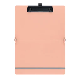 Felírótábla A/4-A/5 SAX barack A5 méretre csukható és A4 méretre nyitható, tolltartó, rugalmas rögzítőpánttal