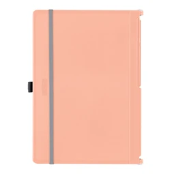 Felírótábla A/4-A/5 SAX barack A5 méretre csukható és A4 méretre nyitható, tolltartó, rugalmas rögzítőpánttal