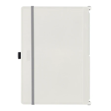 Felírótábla A/4-A/5 SAX fehér A5 méretre csukható és A4 méretre nyitható, tolltartó, rugalmas rögzítőpánttal