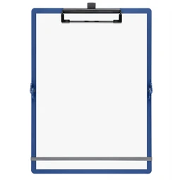 Felírótábla A/4-A/5 SAX kék A5 méretre csukható és A4 méretre nyitható, tolltartó, rugalmas rögzítőpánttal