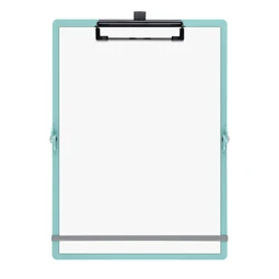 Felírótábla A/4-A/5 SAX mentazöld A5 méretre csukható és A4 méretre nyitható, tolltartó, rugalmas rögzítőpánttal