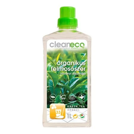 Felmosószer organikus 1l CLEANECO Green tea herbal