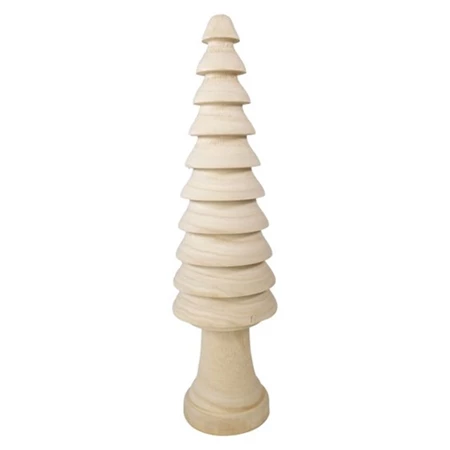 Fenyő stilizált fa 52cm natúr