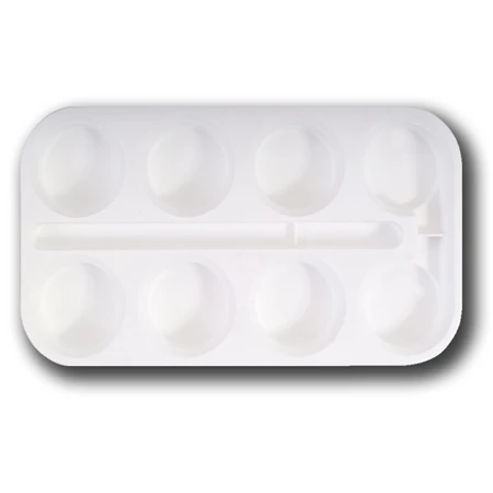 Festék paletta műanyag 8 részes 55mm