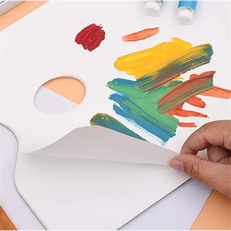 Festék paletta tömb SINOART tear-off papír 40lap téglalap 23x30,5cm
