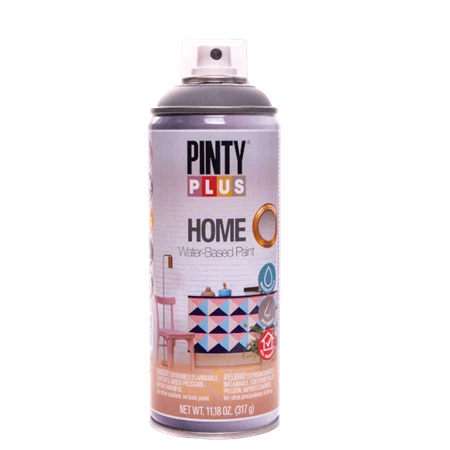 Festékspray, Thundercloud Grey PINTY PLUS HOME, 400ml vízbázisú