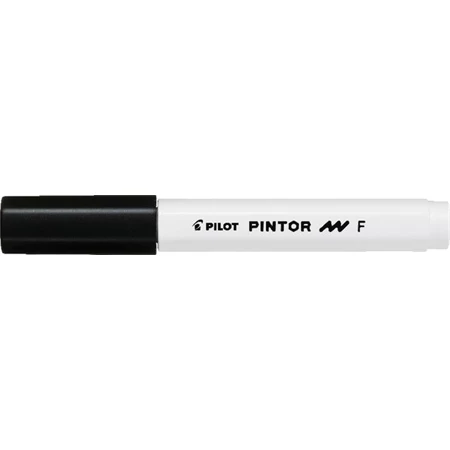 Dekormarker PILOT Pintor F 1 mm, fekete