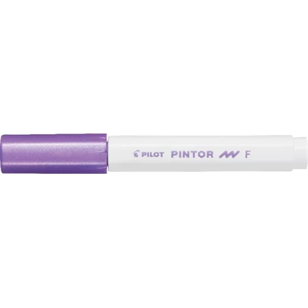 Dekormarker PILOT Pintor F 1 mm, metál lila