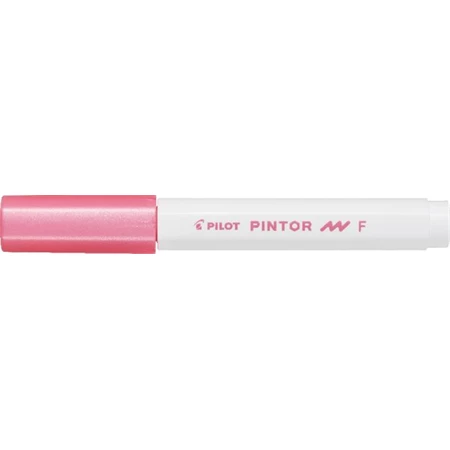 Dekormarker PILOT Pintor F 1 mm, metál rózsaszín