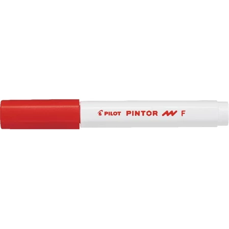 Dekormarker PILOT Pintor F 1 mm, piros