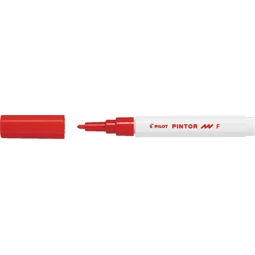 Dekormarker PILOT Pintor F 1 mm, piros