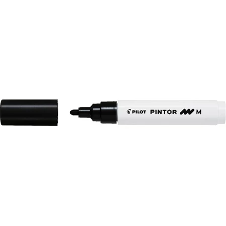 Dekormarker PILOT Pintor M 1,4 mm, fekete