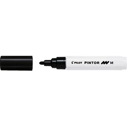 Dekormarker PILOT Pintor M 1,4 mm, fekete