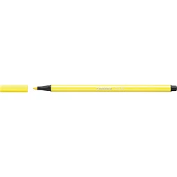 Filc STABILO Pen 68/24 1 mm, citromsárga