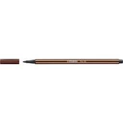 Filc STABILO Pen 68/45 1 mm, sötét barna