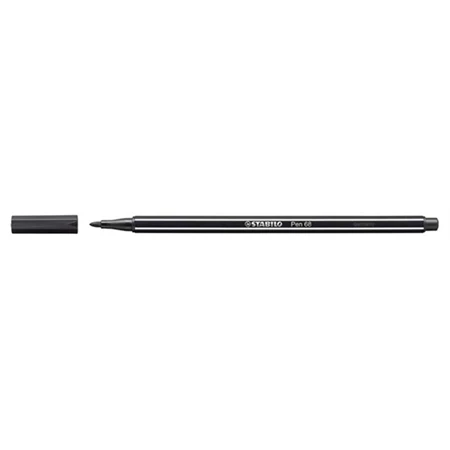 Filc STABILO Pen 68/46 1 mm, fekete