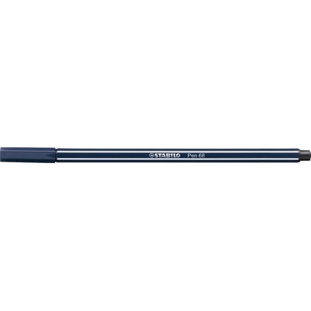 Filc STABILO Pen 68/98 1 mm, szürkés fekete