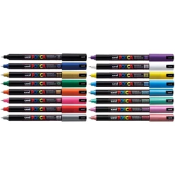Filc UNI Posca PC-1MR 0.7mm metál rózsaszín