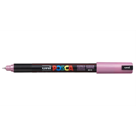 Filc UNI Posca PC-1MR 0.7mm metál rózsaszín