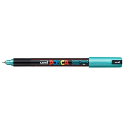 Filc UNI Posca PC-1MR 0.7mm metál zöld