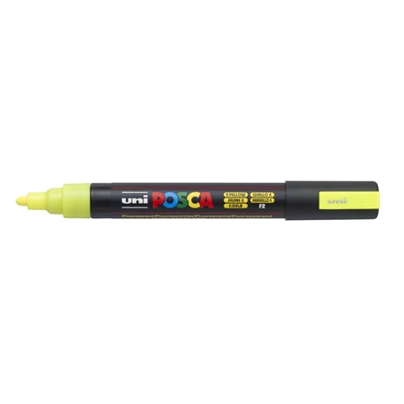 Filc UNI Posca PC-5M 1,8-2,5mm fluor sárga
