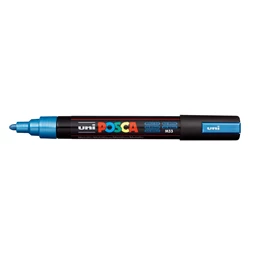 Filc UNI Posca PC-5M 1,8-2,5mm metál kék