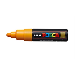 Filc UNI Posca PC-7M 4,5-5,5mm ragyogó sárga