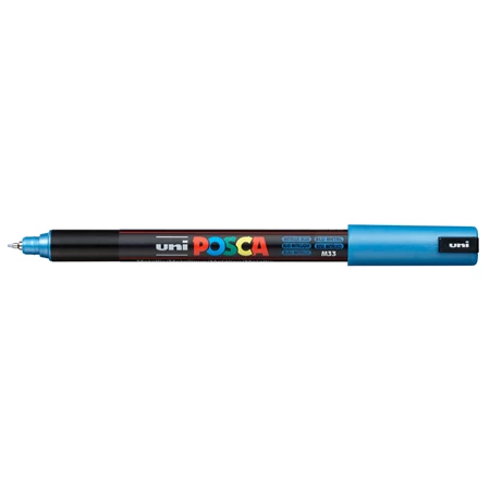 Filc UNI Posca PC-1MR 0.7mm metál kék