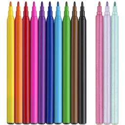 Filc készlet 10+3db-os kastélyos UNIKORNIS + matrica