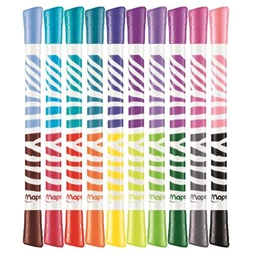 Filc készlet 10db-os MAPED Color Peps Duo 20 színű mosható, kétvégű 1-4,75mm hegy