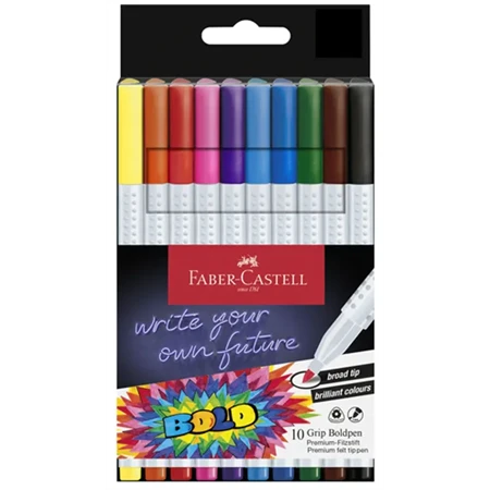 Filc készlet 10db-os FABER-CASTELL Boldpen