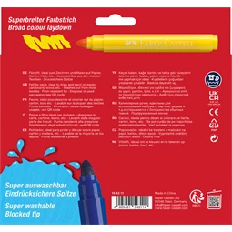 Filc készlet 12db-os FABER-CASTELL Jumbo kastélyos