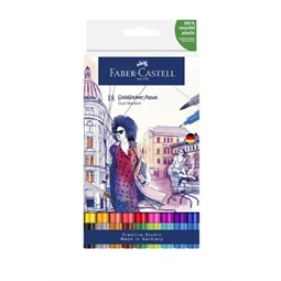 Filc készlet 18db-os GOLDFABER kétvégű akvarell