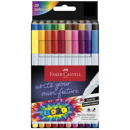 Filc készlet 20db-os FABER-CASTELL Boldpen