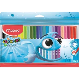 Filc készlet 24db-os MAPED Color Peps Ocean 2 mm, kimosható