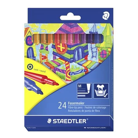 Filc készlet 24db-os STAEDTLER 1 mm