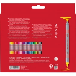Filc készlet 40db-os Faber-Castell kétvégű