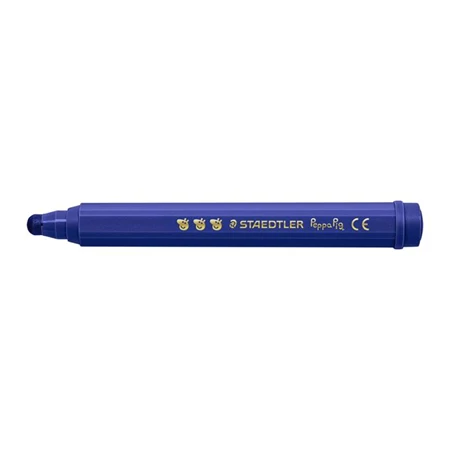 Filc készlet 6 db-os STAEDTLER „Noris® junior 329” 2,5 mm jumbo kimosható, Peppa malac minta, 6 szín
