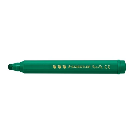 Filc készlet 6 db-os STAEDTLER „Noris® junior 329” 2,5 mm jumbo kimosható, Peppa malac minta, 6 szín